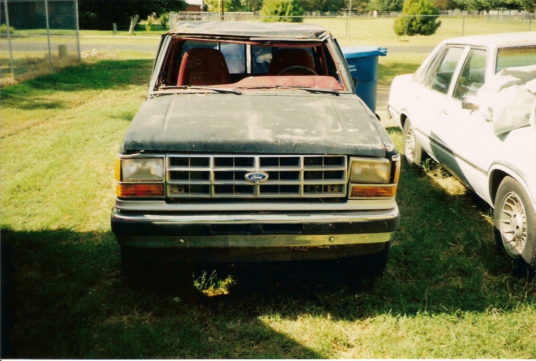 1990 Ranger rollover