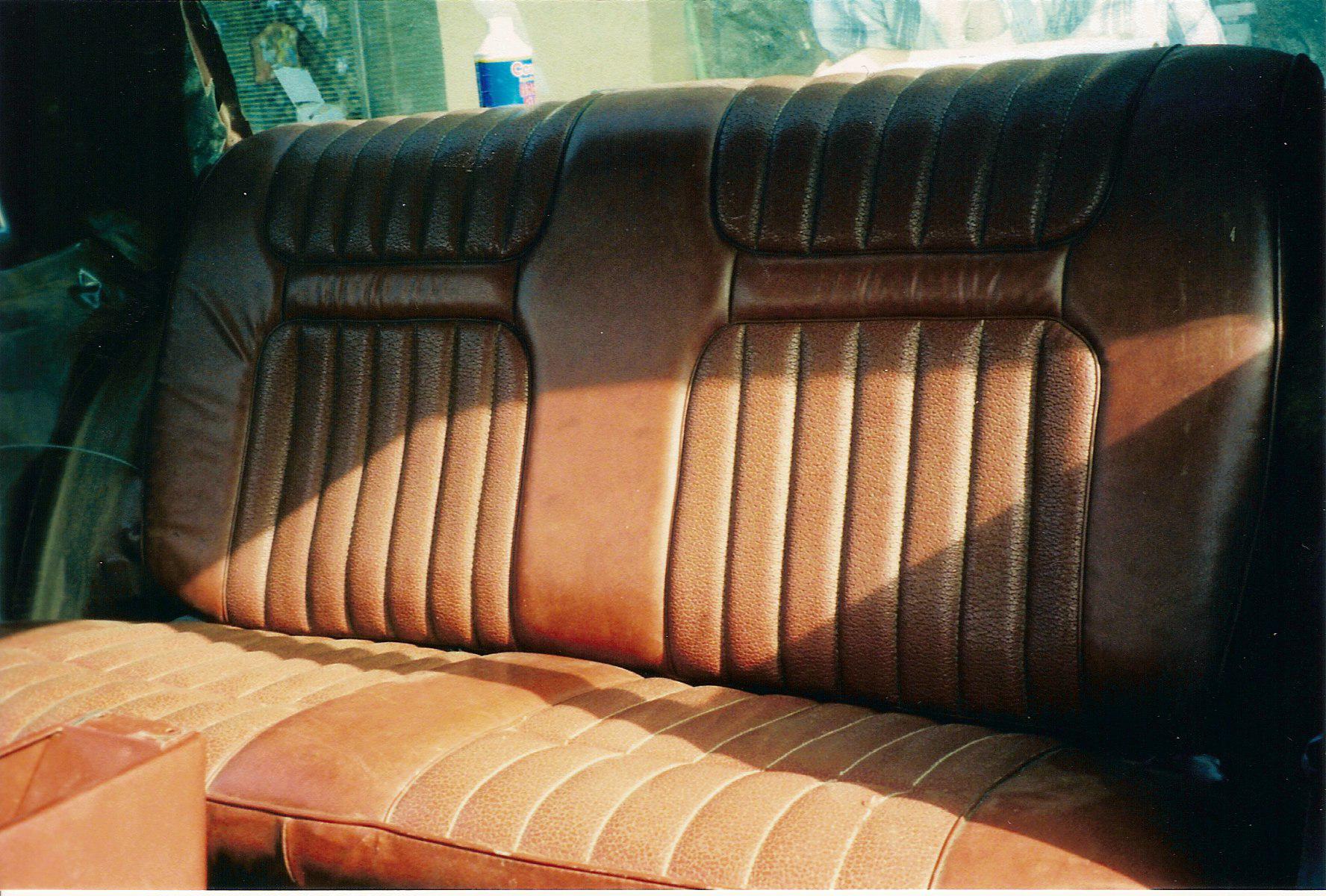 Rear seat