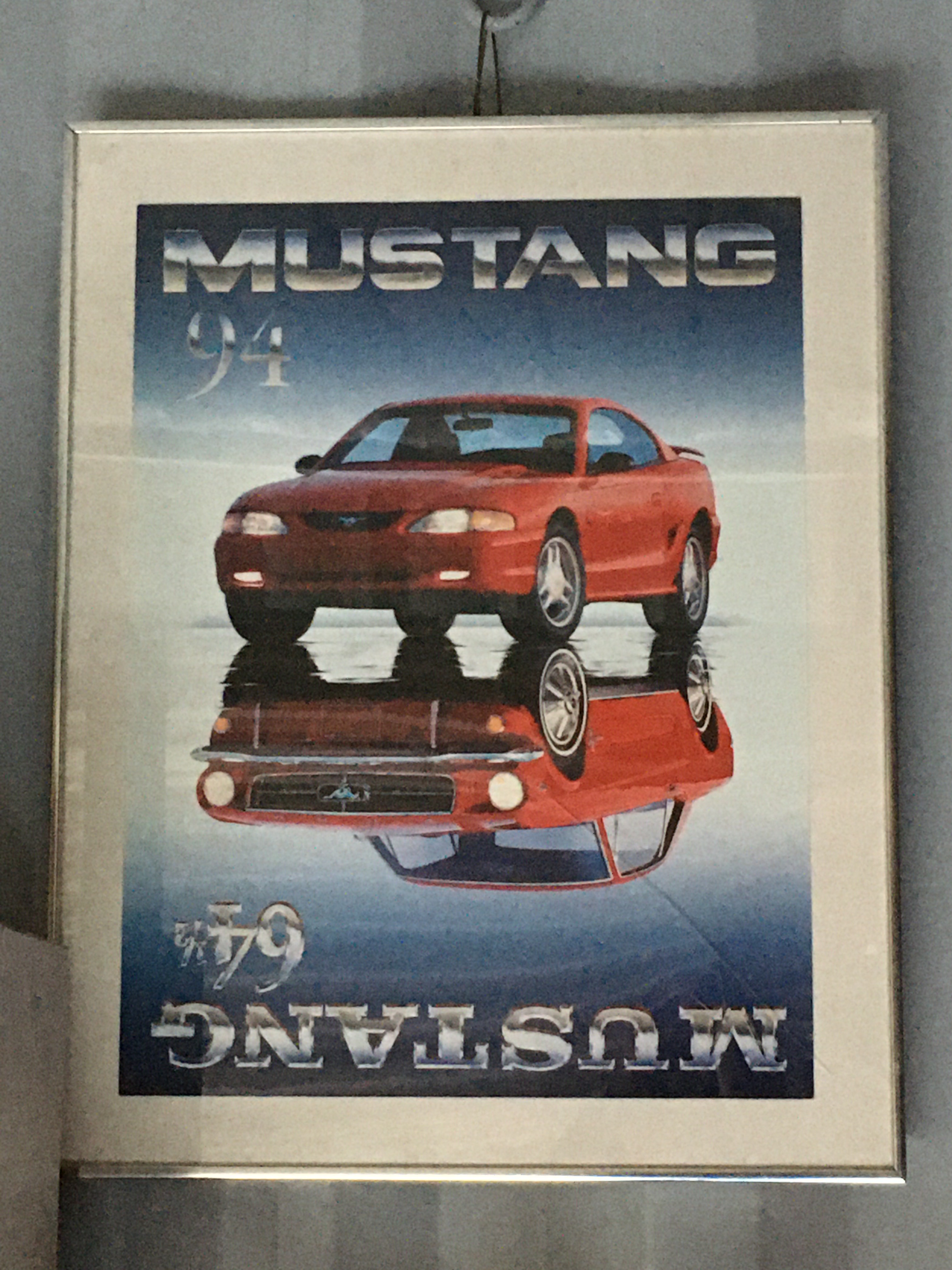 Original 94 Mustang Promo Poster